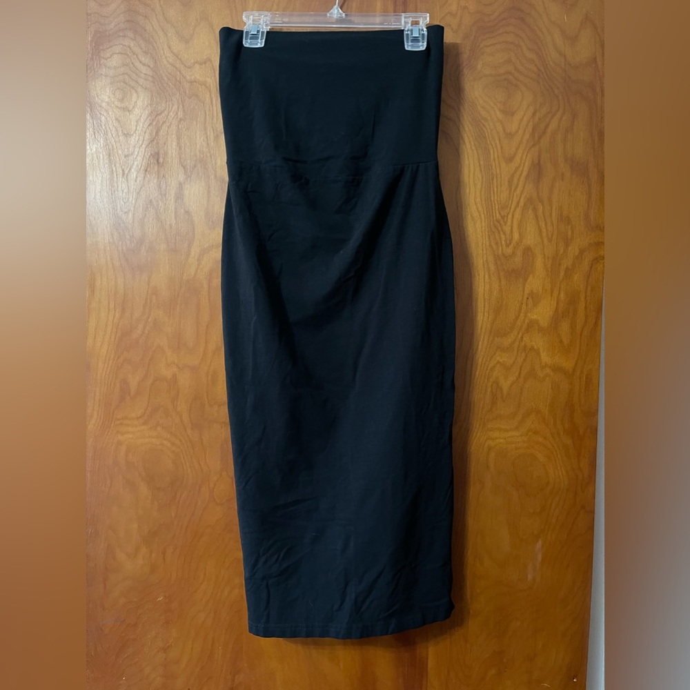Black maternity skirt - Picture 5 of 6